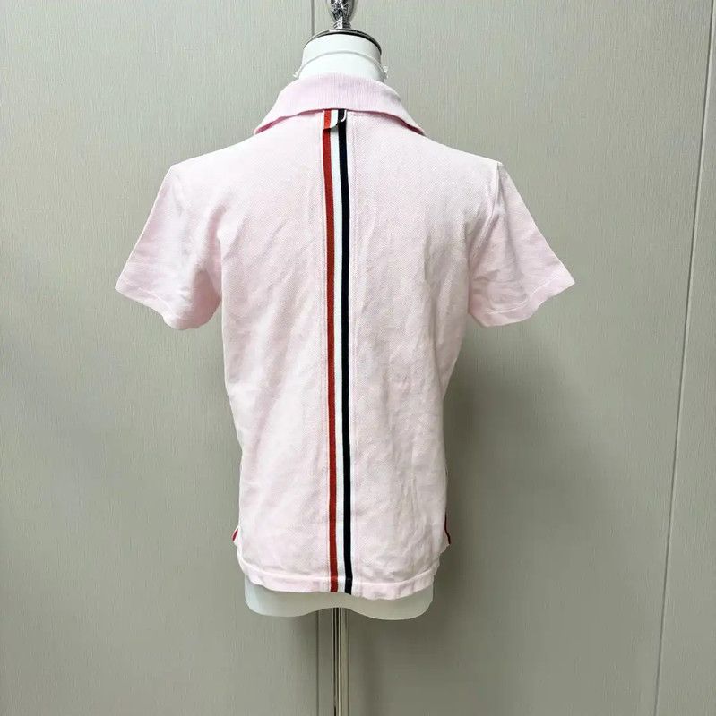 Thom Browne Thom Browne Pink Short-Sleeve T-Shirt 0089 Size S / US 4 / IT 40 - 2 Thumbnail