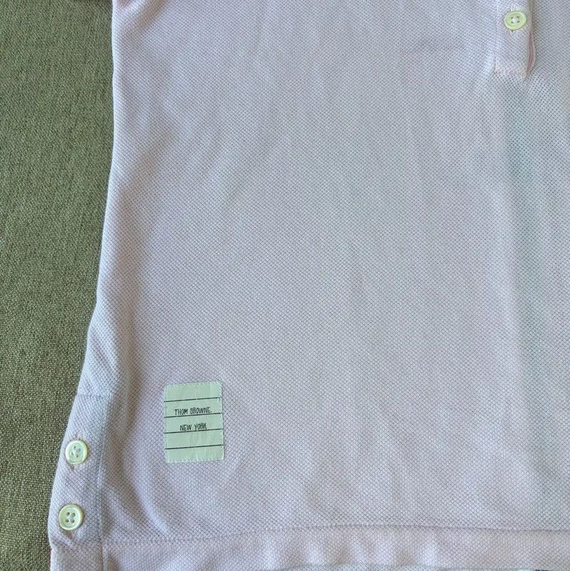 Thom Browne Thom Browne Pink Short-Sleeve T-Shirt 0089 Size S / US 4 / IT 40 - 6 Thumbnail