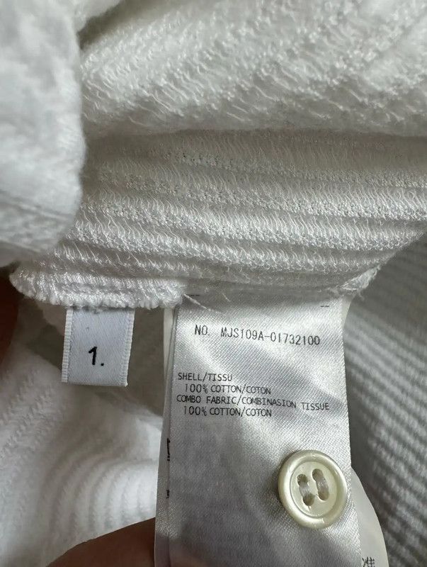 Thom Browne Thom Browne White Cotton Women's T-Shirt 0089 Size S / US 4 / IT 40 - 4 Thumbnail