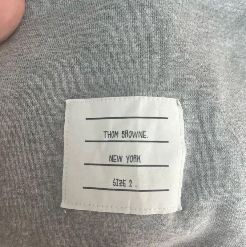 Thom Browne Thom Browne Gray Women's Casual Pants 0089 Size 26" / US 2 / IT 38 - 7 Thumbnail