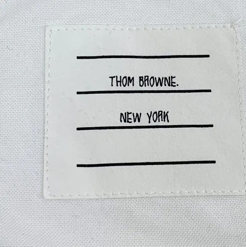 Thom Browne Thom Browne Classic White Cotton Dress 0089 Size M / US 6-8 / IT 42-44 - 5 Thumbnail