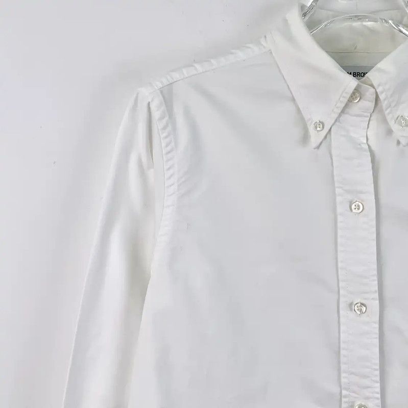 Thom Browne Thom Browne Classic White Cotton Dress 0089 Size M / US 6-8 / IT 42-44 - 3 Thumbnail