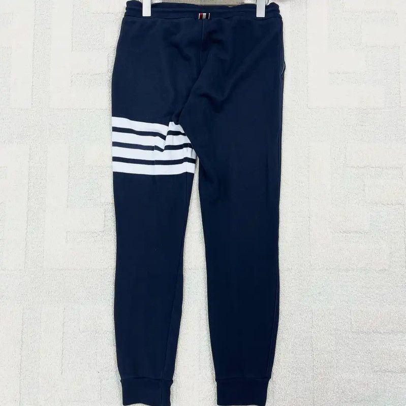 Thom Browne Thom Browne Navy Women's Casual Sweatpants 0089 Size 32" / US 10 / IT 46 - 2 Thumbnail