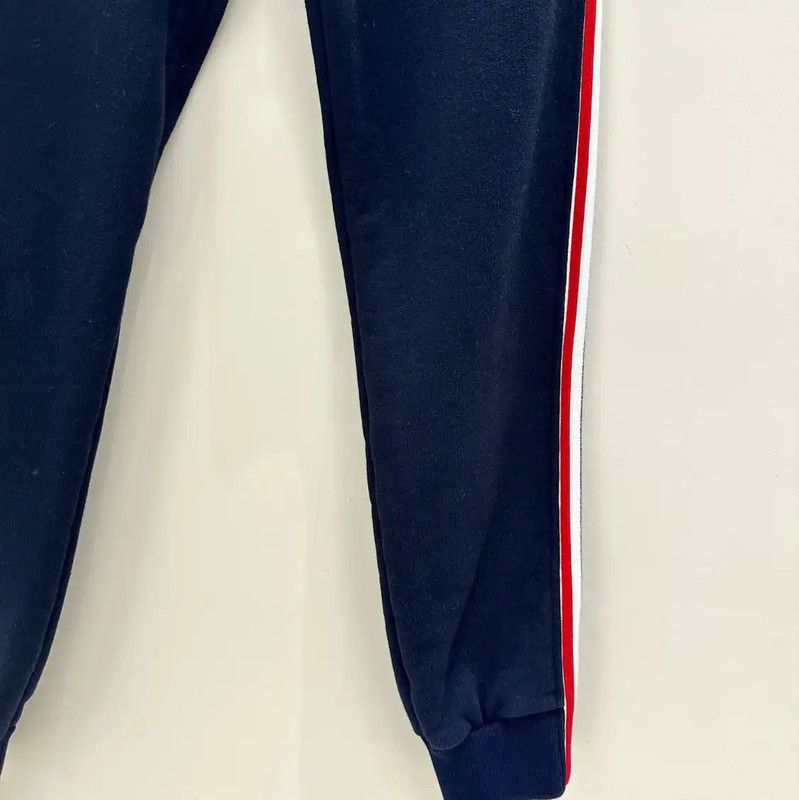 Thom Browne Thom Browne Navy Striped Cotton Lounge Pants 0089 Size 27" / US 4 / IT 40 - 4 Thumbnail