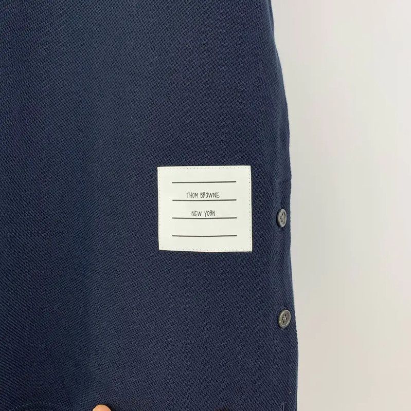 Thom Browne Thom Browne Blue Sleeveless Dress for Women 0089 Size M / US 6-8 / IT 42-44 - 4 Thumbnail
