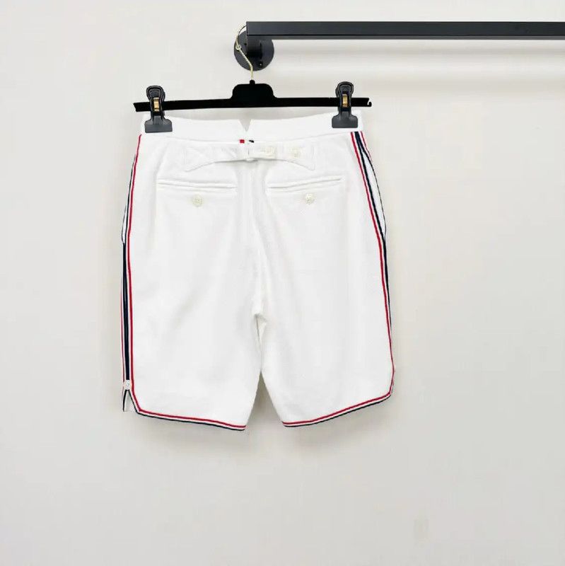 Thom Browne Thom Browne White Cotton Women's Shorts 0089 Size 23" - 2 Thumbnail
