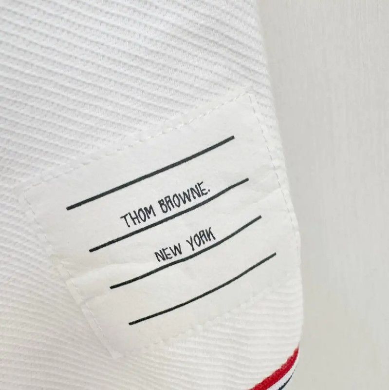 Thom Browne Thom Browne White Cotton Women's Shorts 0089 Size 23" - 3 Thumbnail