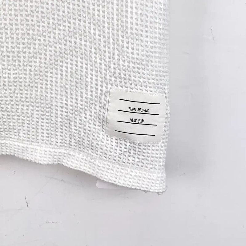 Thom Browne Thom Browne White Cotton Women's T-Shirt 0089 Size S / US 4 / IT 40 - 4 Thumbnail