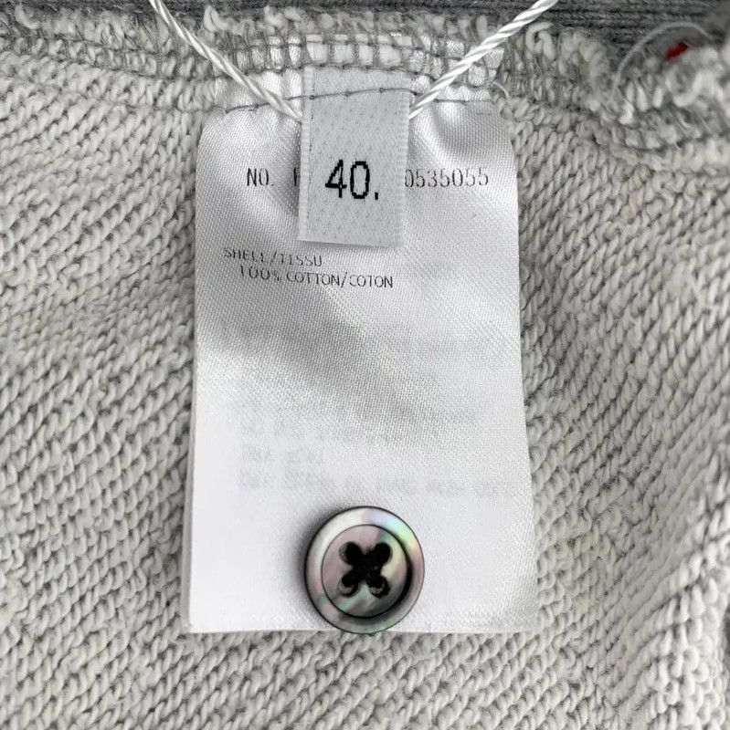 Thom Browne Thom Browne Gray Cotton Sweatshirt for Women 0089 Size M / US 6-8 / IT 42-44 - 7 Thumbnail
