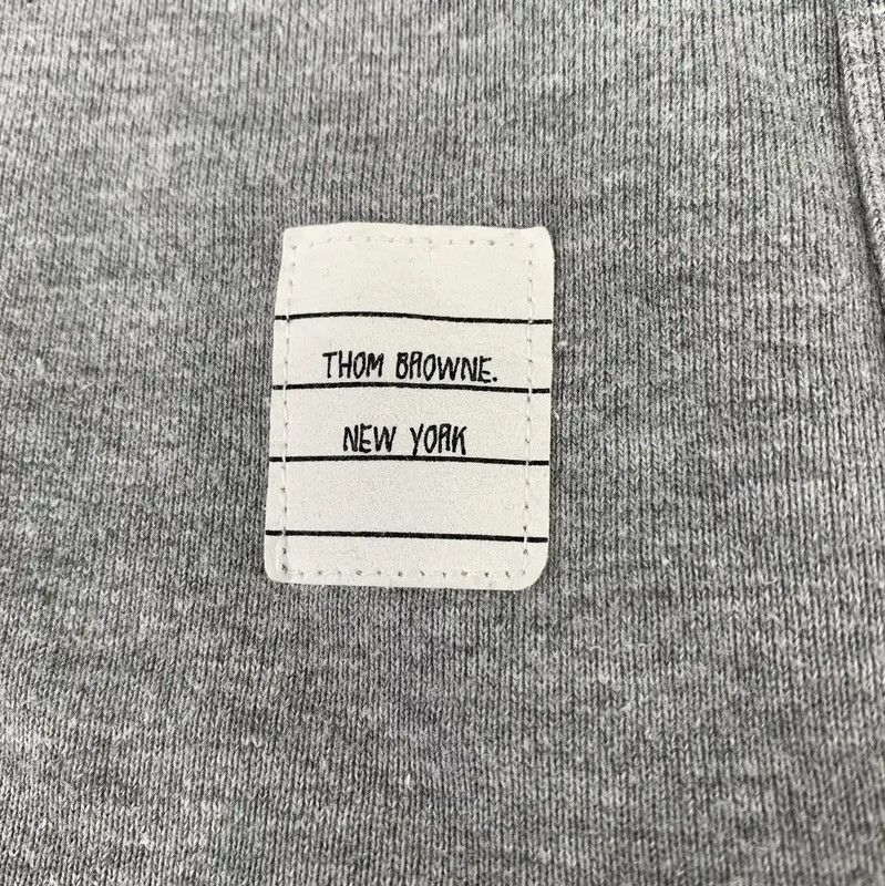 Thom Browne Thom Browne Gray Cotton Sweatshirt for Women 0089 Size M / US 6-8 / IT 42-44 - 5 Thumbnail