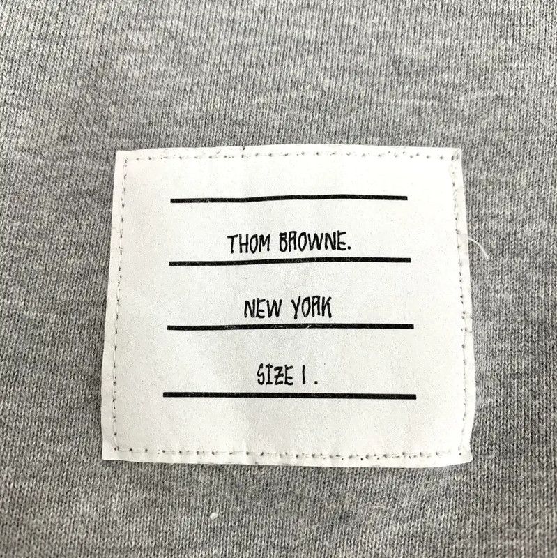 Thom Browne Thom Browne Gray Cotton Casual Pants 0089 Size 23" - 6 Thumbnail