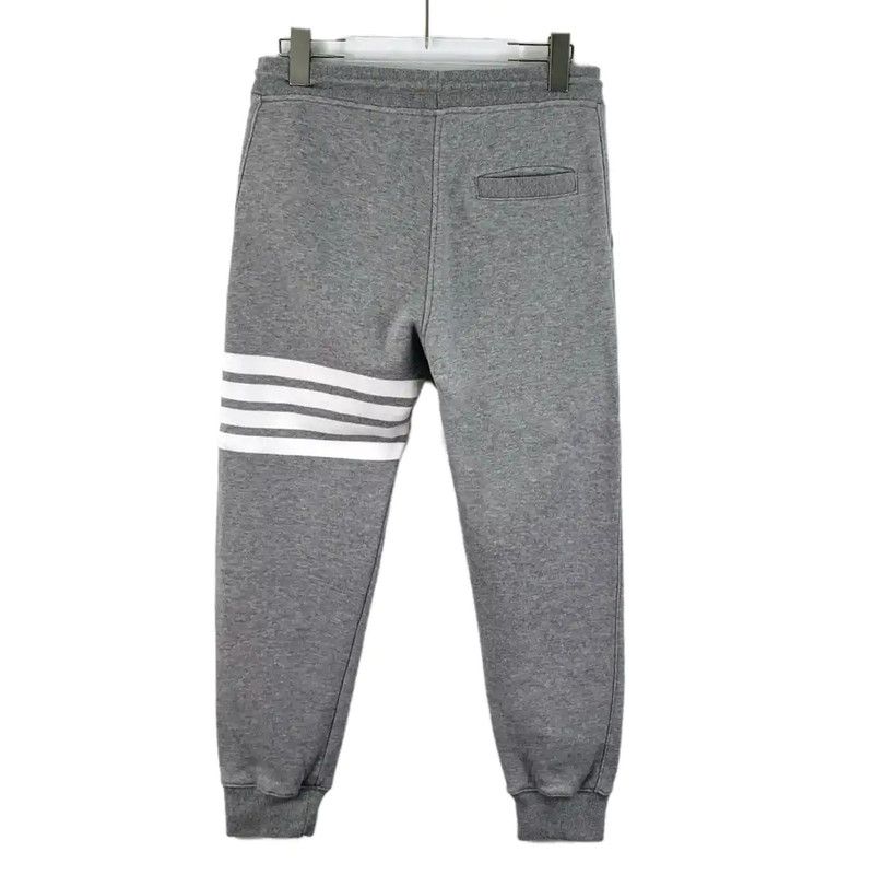 Thom Browne Thom Browne Gray Cotton Casual Pants 0089 Size 23" - 2 Thumbnail