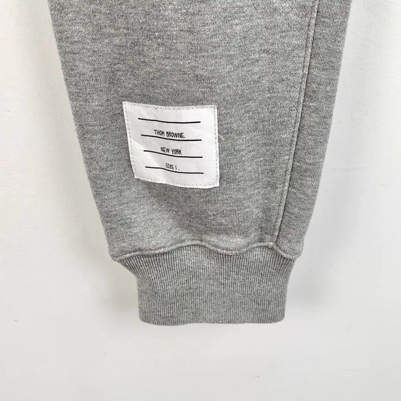 Thom Browne Thom Browne Gray Cotton Casual Pants 0089 Size 23" - 5 Thumbnail