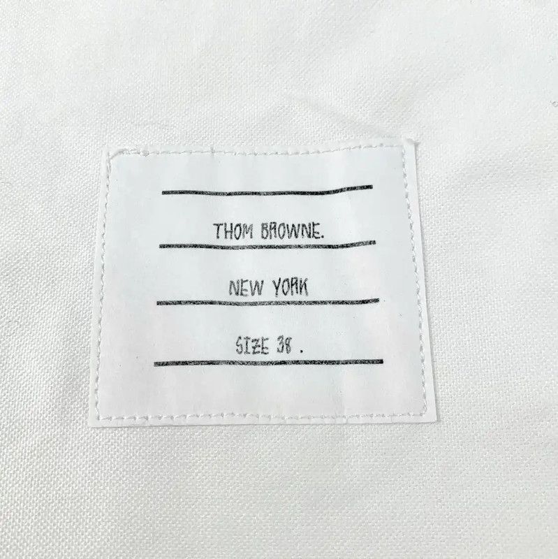 Thom Browne Thom Browne White Cotton Women's Shirt 0089 Size S / US 4 / IT 40 - 5 Thumbnail