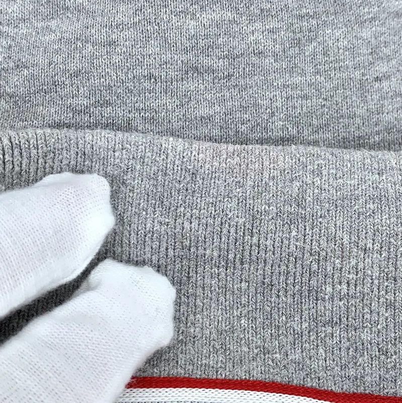 Thom Browne Gray Cotton Casual Pants for Women 0089