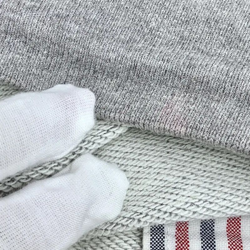 Thom Browne Gray Cotton Casual Pants for Women 0089