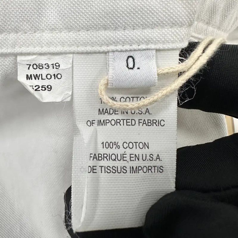 Thom Browne Thom Browne White Cotton Women's Shirt 0089 Size S / US 4 / IT 40 - 4 Thumbnail