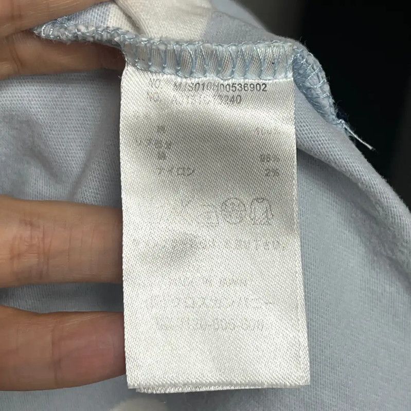 Thom Browne Thom Browne Light Blue Cotton Dolphin T-Shirt 0089 Size M / US 6-8 / IT 42-44 - 4 Thumbnail