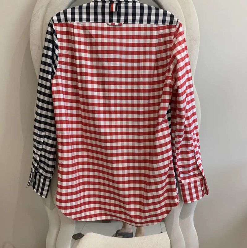 Thom Browne Thom Browne Multi-Color Ladies Long Sleeve Shirt 0089 Size M / US 6-8 / IT 42-44 - 3 Thumbnail