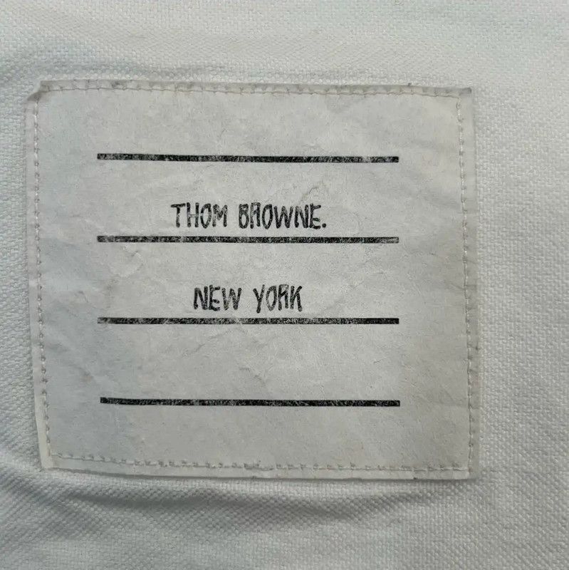 Thom Browne Thom Browne White Cotton Long Sleeve Shirt 0089 Size XS / US 0-2 / IT 36-38 - 7 Thumbnail