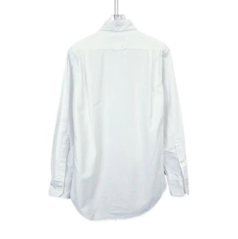 Thom Browne Thom Browne White Cotton Long Sleeve Shirt 0089 Size XS / US 0-2 / IT 36-38 - 2 Thumbnail