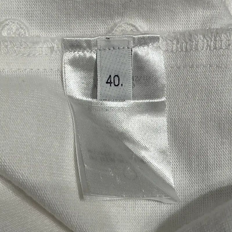 Thom Browne Thom Browne White Striped Summer T-Shirt 0089 Size S / US 4 / IT 40 - 5 Thumbnail