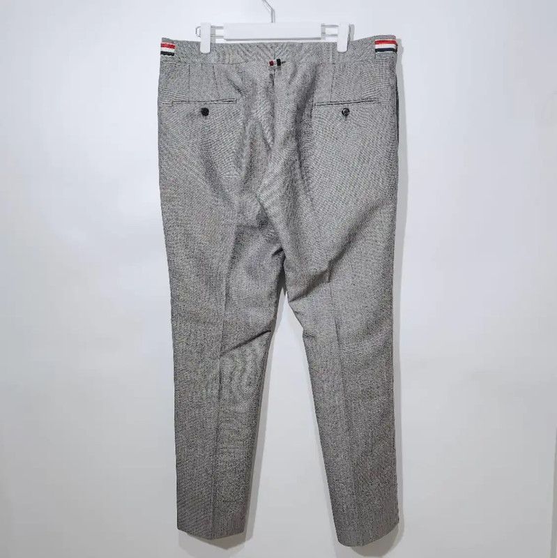 Thom Browne Thom Browne Gray Cotton Relaxed Pants 0089 Size 32" / US 10 / IT 46 - 2 Thumbnail