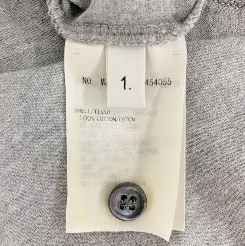 Thom Browne Thom Browne Gray Cotton Women's T-Shirt 0089 Size S / US 4 / IT 40 - 7 Thumbnail