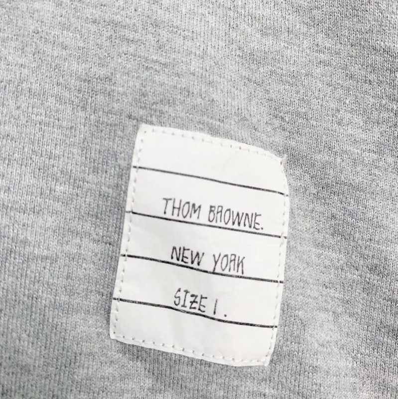 Thom Browne Thom Browne Gray Cotton Women's T-Shirt 0089 Size S / US 4 / IT 40 - 6 Thumbnail