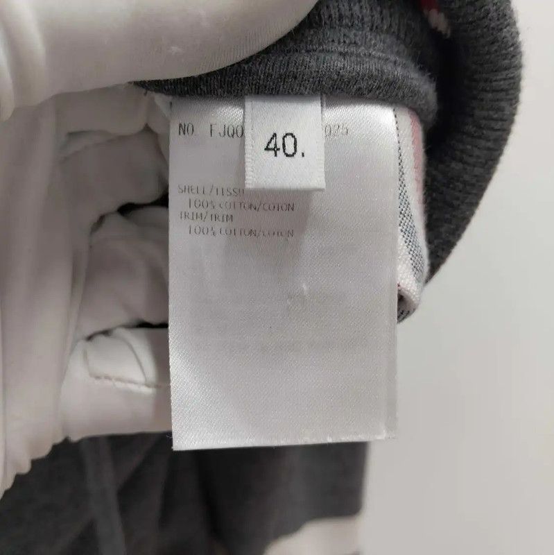 Thom Browne Thom Browne Grey Cotton Women's Casual Pants 0089 Size 29" - 5 Thumbnail