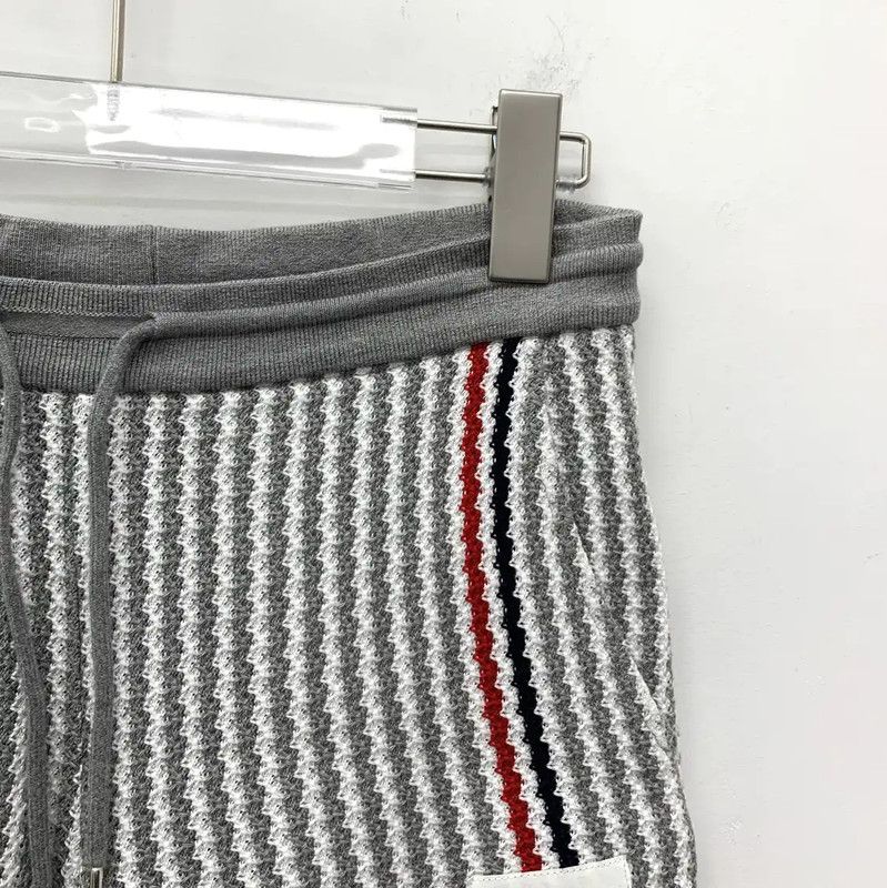 Thom Browne Thom Browne Gray Cotton Women's Shorts 0089 Size 23" - 3 Thumbnail