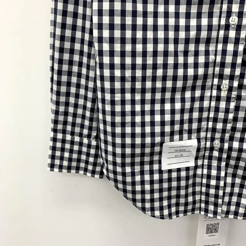 Thom Browne Thom Browne Color Block Cotton Shirt 0089 Size L / US 10 / IT 46 - 4 Thumbnail