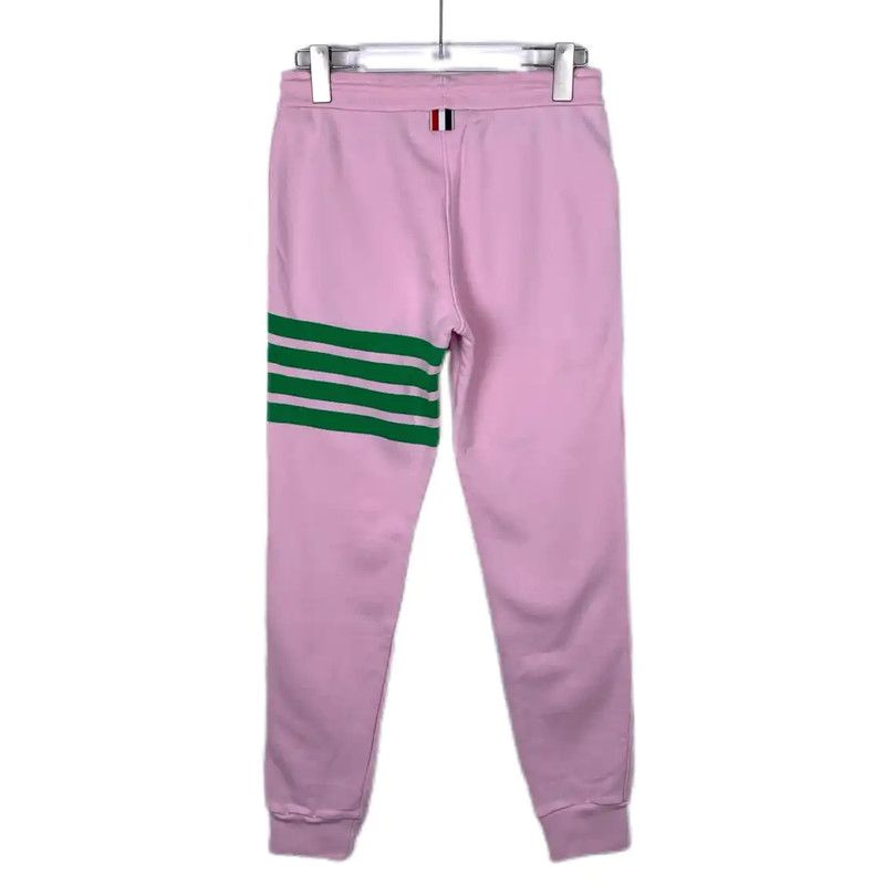 Thom Browne Thom Browne Pink Cotton Casual Pants 0089 Size 22" - 2 Thumbnail