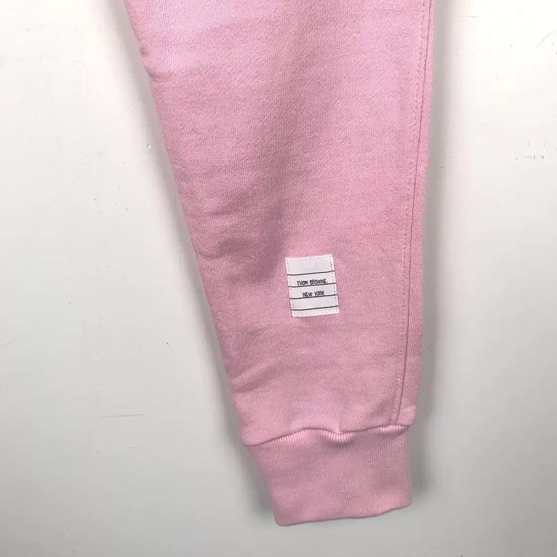 Thom Browne Thom Browne Pink Cotton Casual Pants 0089 Size 22" - 5 Thumbnail