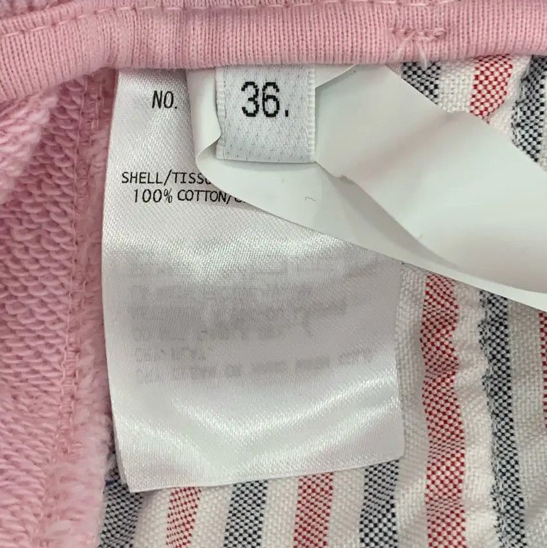 Thom Browne Thom Browne Pink Cotton Casual Pants 0089 Size 22" - 8 Thumbnail