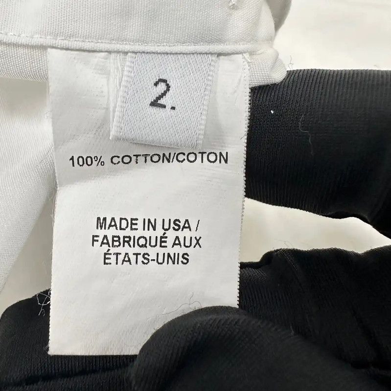 Thom Browne Thom Browne White Cotton Women's Shirt 0089 Size M / US 6-8 / IT 42-44 - 4 Thumbnail