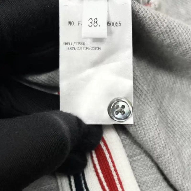 Thom Browne Thom Browne Gray Cotton Blend Short Dress 0089 Size M / US 6-8 / IT 42-44 - 5 Thumbnail
