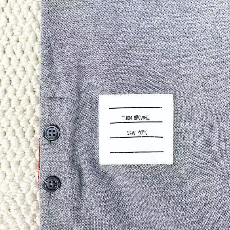 Thom Browne Thom Browne Gray Cotton Blend Short Dress 0089 Size M / US 6-8 / IT 42-44 - 4 Thumbnail