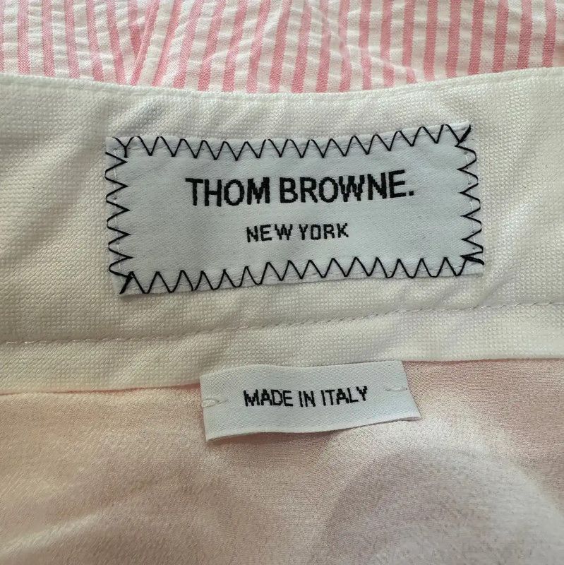 Thom Browne Thom Browne Pink Pleated Skirt for Women 0089 Size 28" / US 6 / IT 42 - 7 Thumbnail