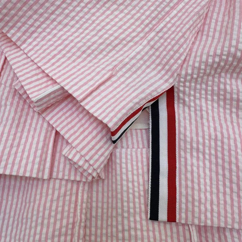 Thom Browne Thom Browne Pink Pleated Skirt for Women 0089 Size 28" / US 6 / IT 42 - 6 Thumbnail
