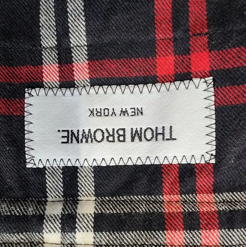 Thom Browne Thom Browne Red Cotton Women's Jacket 0089 Size M / US 6-8 / IT 42-44 - 5 Thumbnail