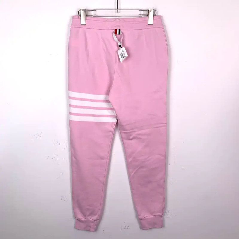 Thom Browne Thom Browne Pink Cotton Casual Pants 0089 Size 23" - 2 Thumbnail