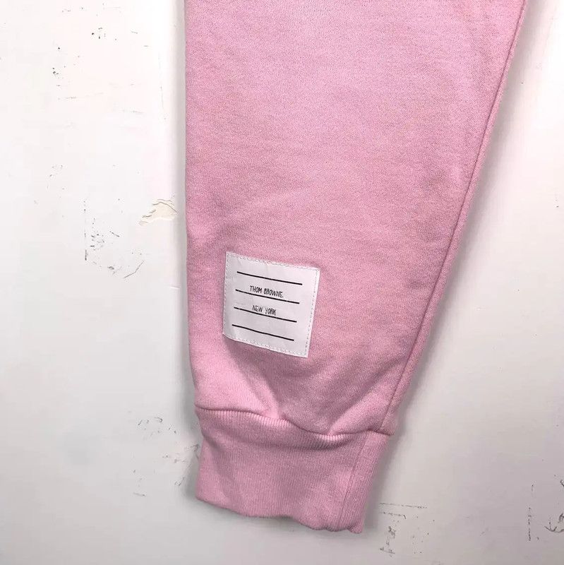 Thom Browne Thom Browne Pink Cotton Casual Pants 0089 Size 23" - 4 Thumbnail