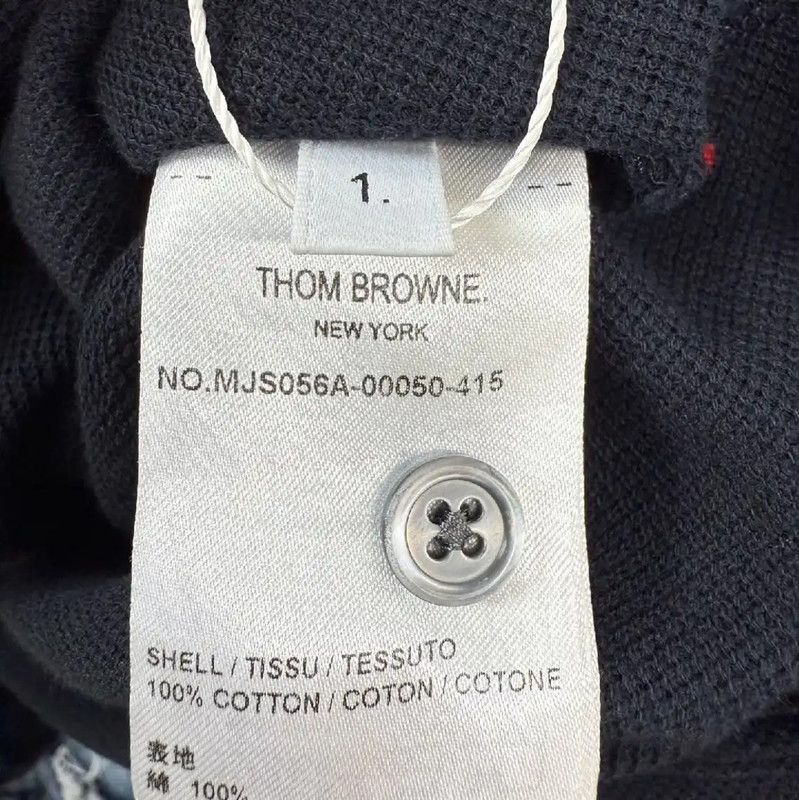Thom Browne Thom Browne Summer Navy T-Shirt for Women 0089 Size M / US 6-8 / IT 42-44 - 4 Thumbnail