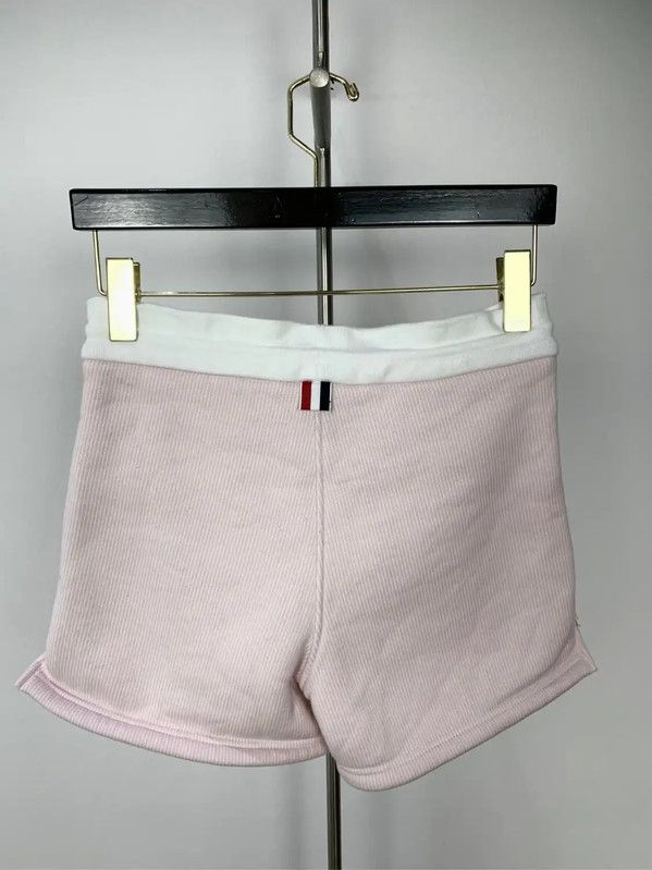 Thom Browne Thom Browne Pink Cotton Women’s Shorts 0089 Size 28" / US 6 / IT 42 - 2 Thumbnail