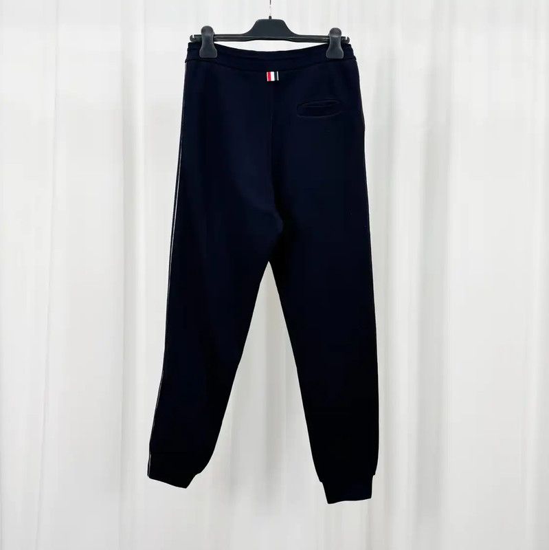 Thom Browne Thom Browne Navy Striped Casual Pants for Women 0089 Size 23" - 2 Thumbnail