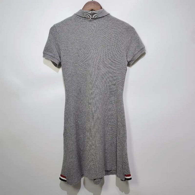 Thom Browne Thom Browne Gray Cotton Dress for Women 0089 Size M / US 6-8 / IT 42-44 - 2 Thumbnail