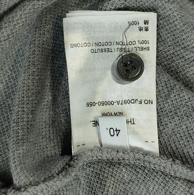 Thom Browne Thom Browne Gray Cotton Dress for Women 0089 Size M / US 6-8 / IT 42-44 - 5 Thumbnail