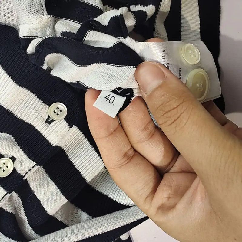 Thom Browne Thom Browne Black Cotton Women's T-shirt 0089 Size M / US 6-8 / IT 42-44 - 4 Thumbnail