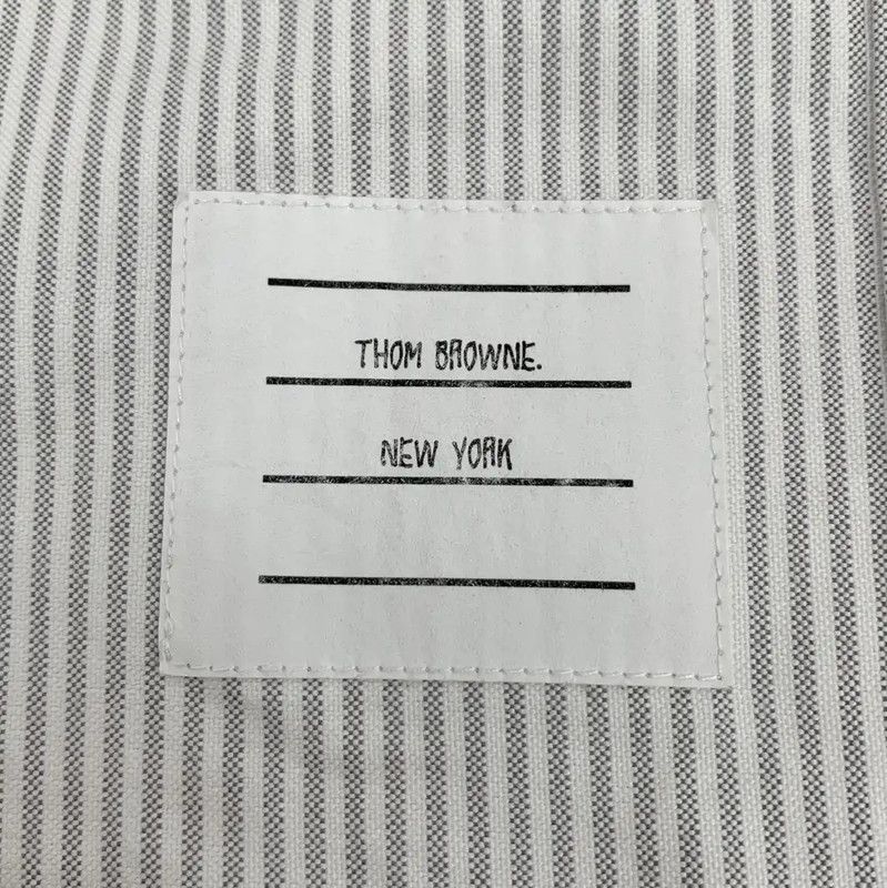 Thom Browne Thom Browne Striped Cotton Women's Shirt 0089 Size ONE SIZE - 5 Thumbnail